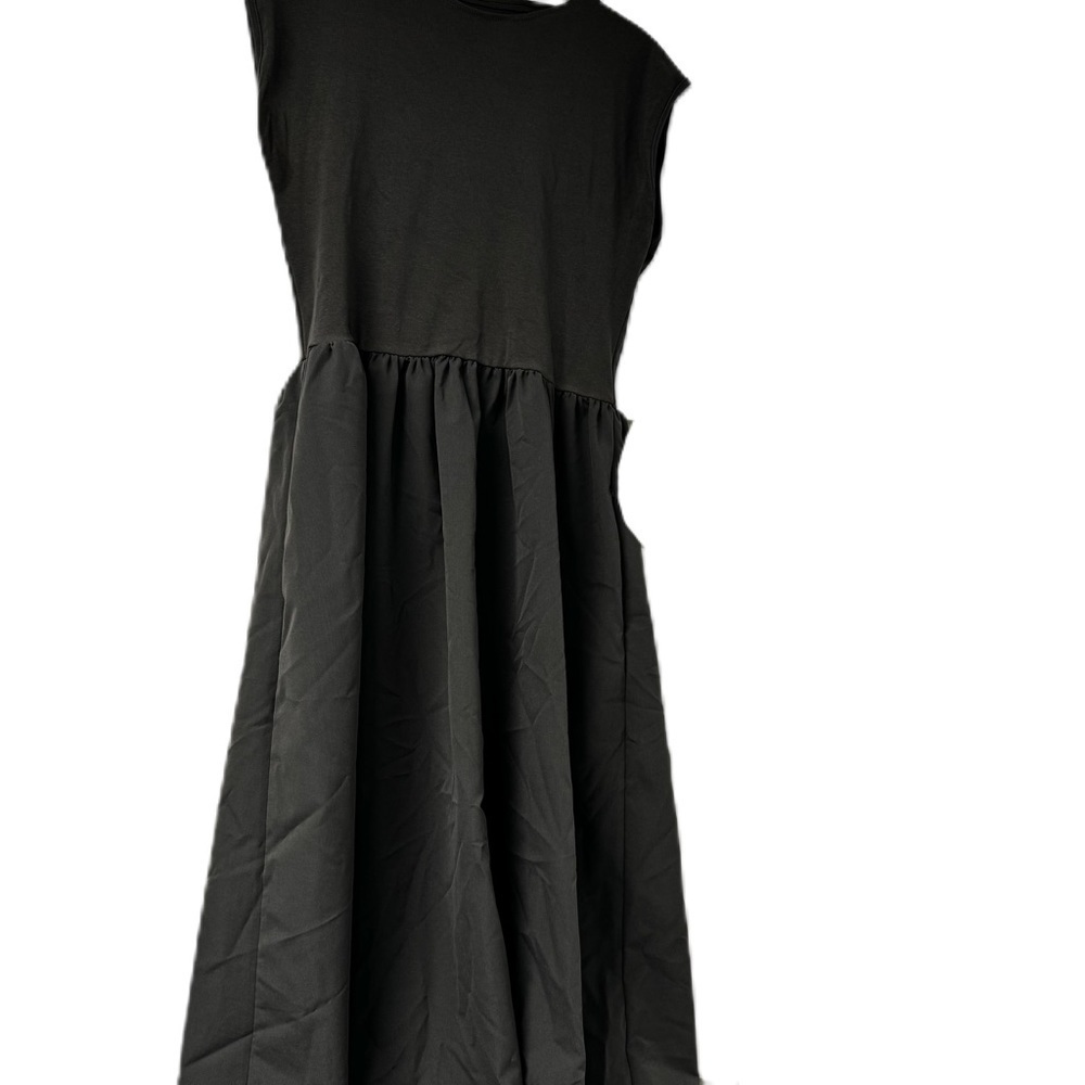 Shein Woman's gray fit flair midi sz L classic casual work business night fun